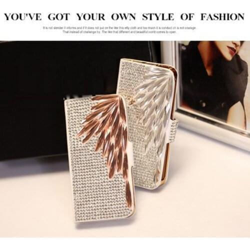 Bling Diamond Filp Wallet Leather Case For Iphone 12 11 Pro XS Max XR X 8 7 Samsung Galaxy Note 20 10 9 S20 Ultra S10E/9/8 Plus