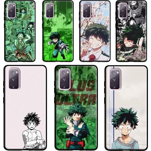 Deku Izuku Midoriya Case For Samsung Galaxy S20 FE S21 Ultra Note 20 Note 9 10 S10e S8 S9 S10 Plus Phone Cover