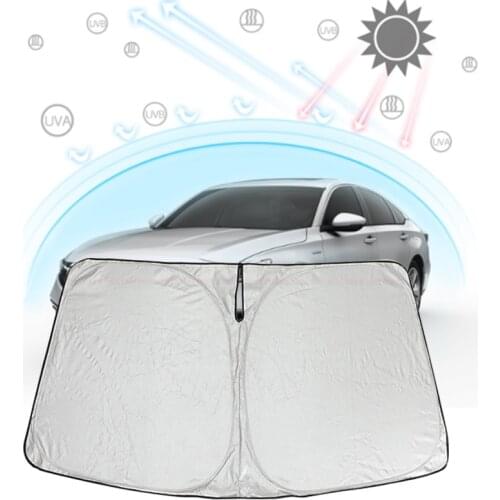 For Honda Civic 2012~2016Car Windshield Sun Shade Front Sun Shade Blocks UV Rays Sun Visor For Honda Civic 2017 2018