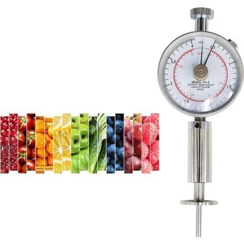 GY-2 Fruit Penetrometer with Fruit Hardness Tester Fruit Sclerometer Fruit durometer for 0.5-4kg/cm 2 (x10 5pa)