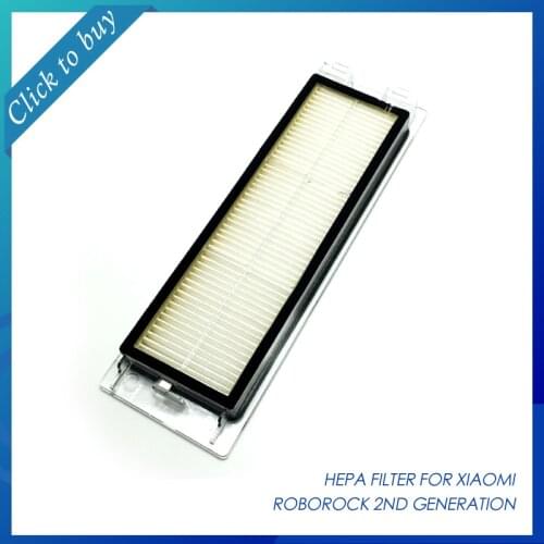 HEPA Filter for Robotic Vacuum Cleaner Xiaomi MIJIA 1st Generation Gen 2 S50 S51 Accessory Parts
