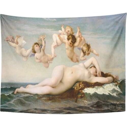 The Birth Of Venus By Alexandre Cabanel 1875 French Painting Oil On Canvas wall Hanging Picnic For Bedroom Living Room Dorm