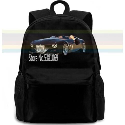 BMW car mens and womens student fashion style backpack