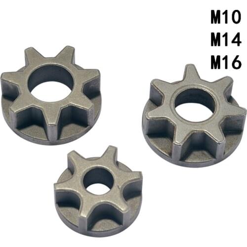 M10/M14/M16 Chainsaw Gear For 100 115 125 150 180 Replacement Gear Various Angle Grinder Power Tool Chainsaw Bracket Woodworking
