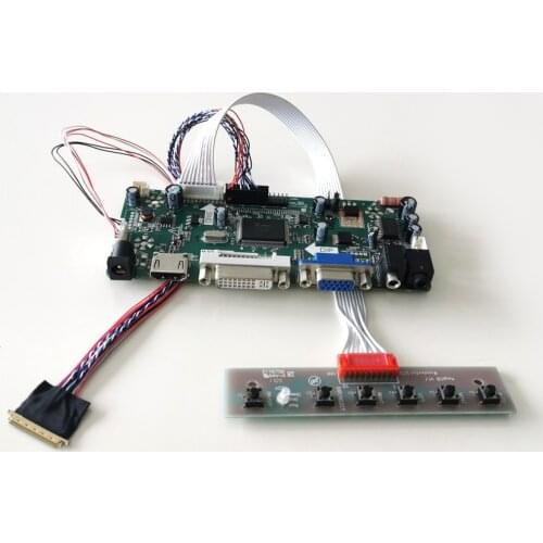 For BP101WX1 HV101WX1 LP101WX1 10.1" 1280*800 WLED LVDS 40-Pin LCD screen VGA+DVI M.NT68676 monitor controller card DIY kit