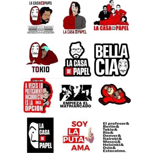 La Casa Papel Sticker Seti