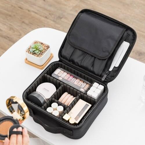 New Portable Make Up Bag Beautician Pouch Bags Travel Organizer Beauty Case For Makeup New Professional Makeup Case Female
