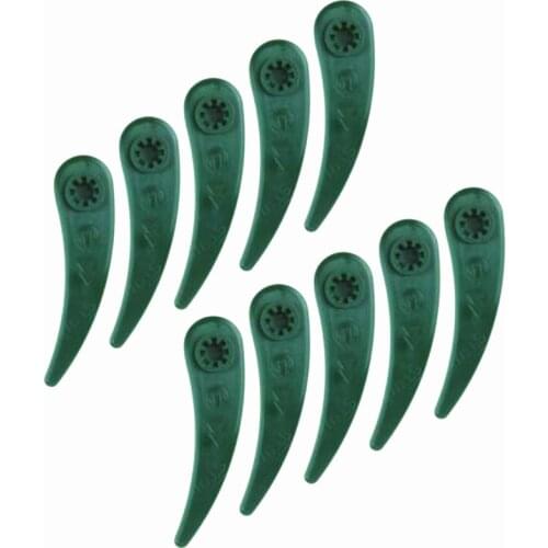 83mm 10PCS Plastic Lawn Mower Grass Trimmer Blade Cutter Kit Replacement For Bosch ART 23-18 Li/26-18Li Strimmer