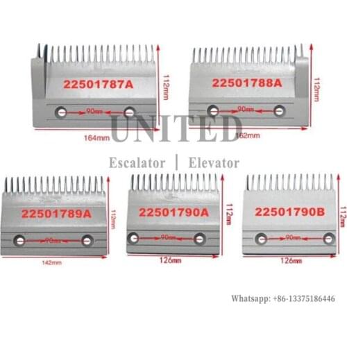 5pcs Escalator Comb 22501787A 22501788A 22501789A 22501790A 22501790B
