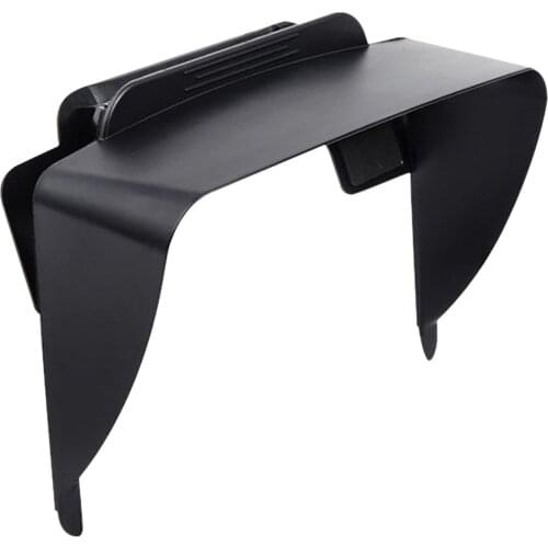 GPS Sun Shade Cover Less Glare And Reflection Navigation Sunshade Visor Fastener Clip Accessories Protection For 6/7 Incredible