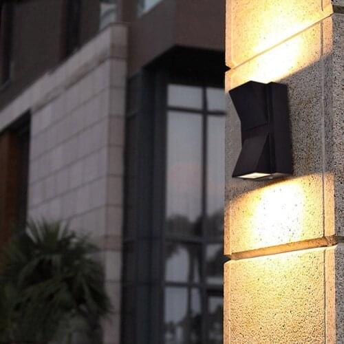 Outdoor wall light waterproof wall lamp garden villa terrace doorpost balcony doorway stair courtyard Outdoor Lighting Home