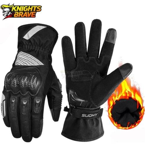Cold-proof Waterproof Motorcycle Gloves winter Moto Motocross Gloves Windproof Moto Gloves Touch Screen Motorbike Riding Guantes