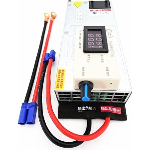 Voltage Current Adjustable Lifepo4 Lipo Li-ion Lithium LTO Battery Charger 12-15v 12.6V 14.6V 14.8V 1A-40A Display 2S 3S 4S