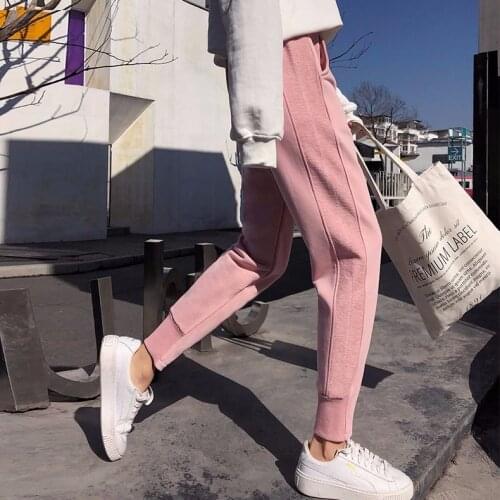 Women Pants Spring and Summer Pants Loose Track Sweatpants Harem Casual Pants Pantalones De Mujer