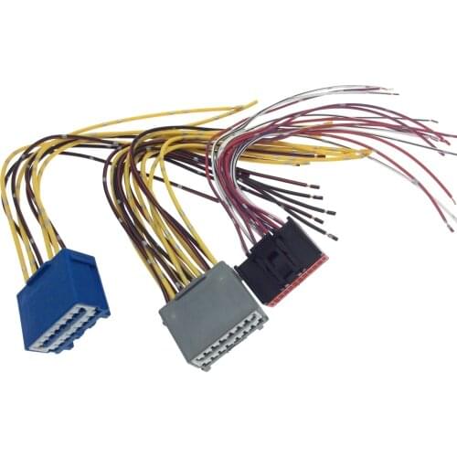 1PC for Ford Focus new Mondeo Edge for SONY DSP power amplifier 3pin plug connector cable wire