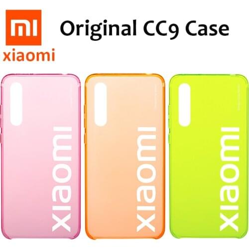 100% Original Xiaomi Mi CC9 CC 9 cover Frosted Shield hard PC matte back case Fluorenscent clear For Xiaomi Mi CC9e CC 9e case