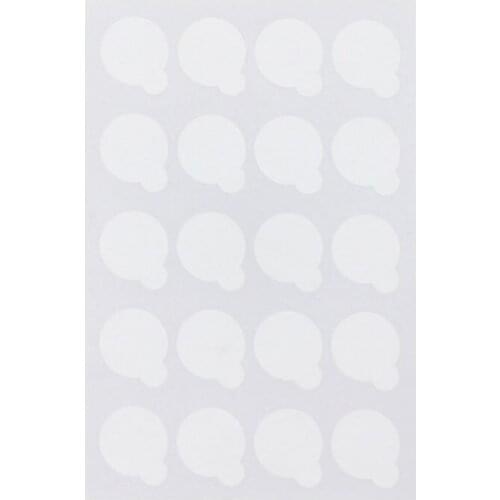 2.5/5cm Disposable Eyelash Glue Holder Pallet Paper Eyelash Extension Glue Pads Stand On Eyelash Jade Stone Makeup Tool New