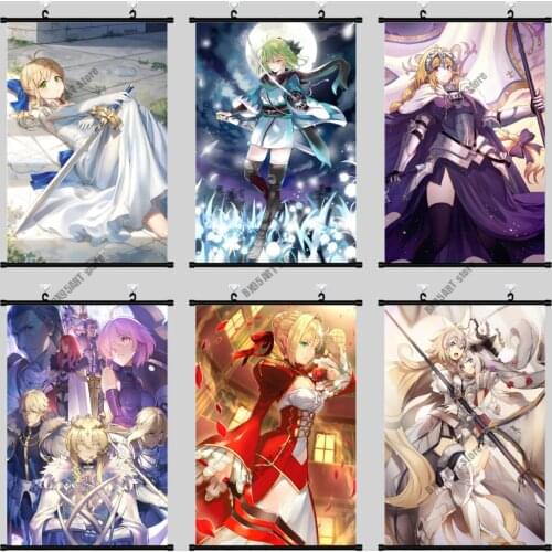 5D Diamond Painting Cross Stitch Kits Holy Grail War King Arthur Fate Anime Diamond Embroidery Full Mosaic Kids Room Decoration