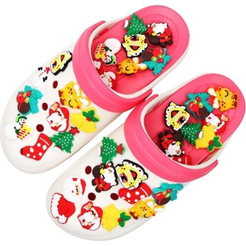 Shoe Accessories Bag Apparel Shoe Charms Novelty Christmas Shoe Accessories Halloween Shoe Buckle Decoration for Croc Jibz Kids