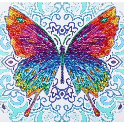 Diy diamond painting cross stitch kit 5D shaped diamond embroidery butterfly mosaic painting home decoration handmade gifts