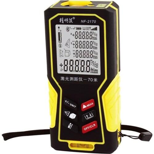 NF-2170 distance area volume measuring instrument or table Measure up to 70M digital laser distance meter