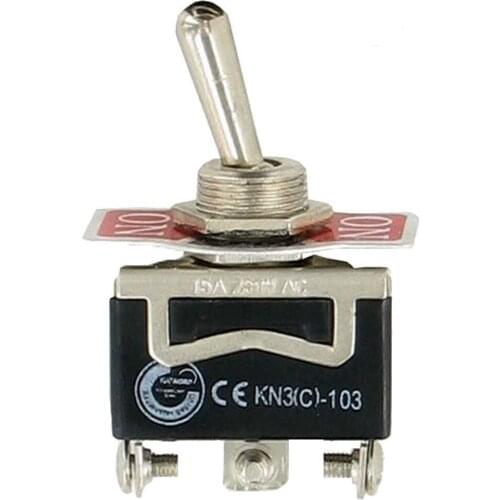 EE support 5 X Heavy Duty Universal Car Accessories 20A 125V SPDT 3 Term (ON)-OFF-(ON) Momentary Toggle Switch Boot