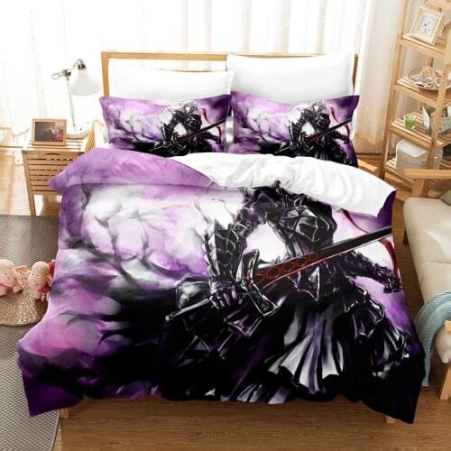 Fate Bedding Set Animation 3d Print Bed Linen Quilt Soft Duvet Cover Sets Home Textile Queen King Size Game Kids Room Decor