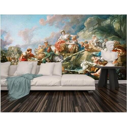 Wallpaper photo 3 d custom mural European-style queen aristocratic court war in the living room Wallpaper for walls in rolls