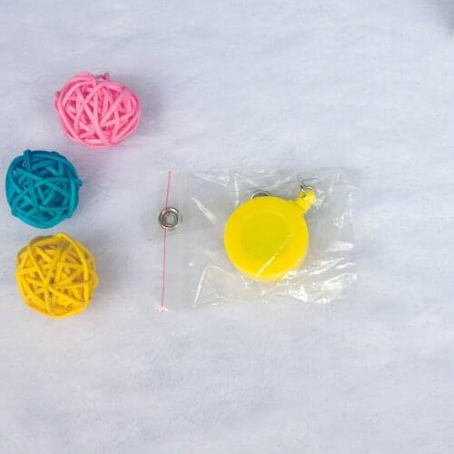 Factory wholesale solid color round easy-to-pull doctor buckle easy-to-pull buckle office gift