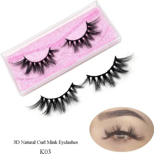 Visofree Beauty eyelashes 3D Mink Full Volume lash vendors False Eyelashes Soft Dramatic mink lashes Fake Eye Lashes Makeup