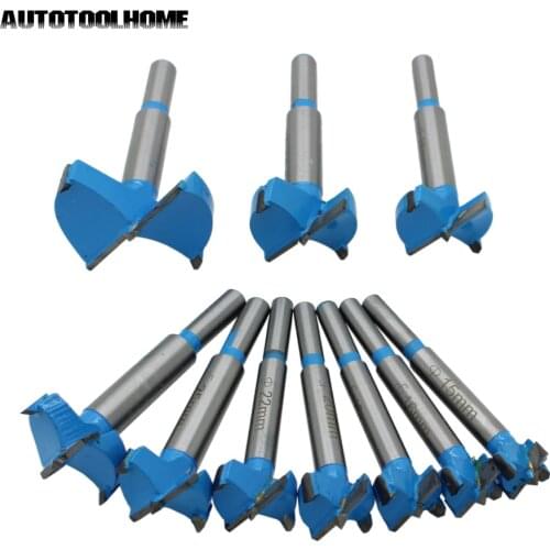 AUTOTOOLHOME Forstner Tips Hinge Boring Drill Bit for Carpentry Wood Hole Cutter Auger Drilling 26 28 38 45 48 53 55 65mm Tools