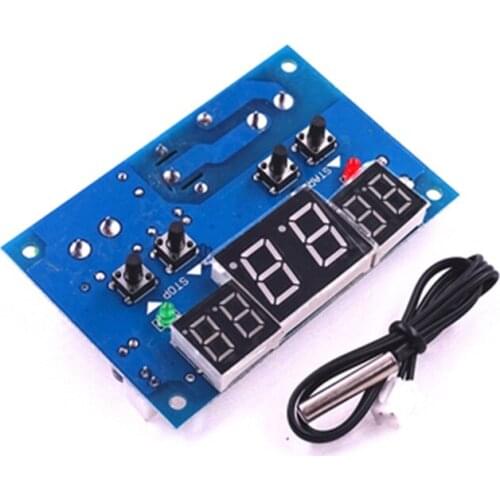 DC12V thermostat Intelligent digital thermostat temperature controller With NTC sensor W1401