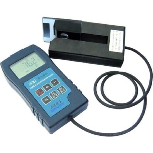 DR82 Transmittance Tester Intelligent Glass Lens Measurement Protective Film PC Acrylic Plastic Professional High Precision