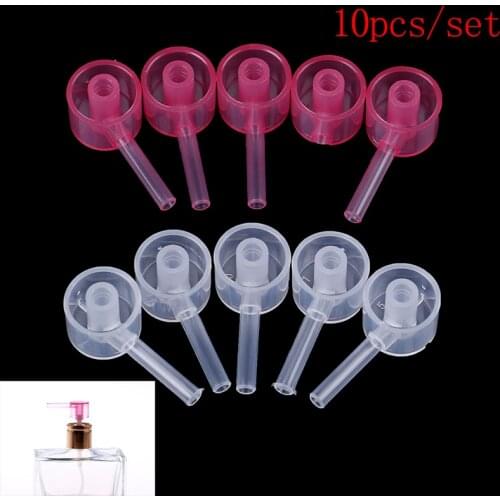 10Pcs Portable Diffuser Funnels Cosmetic Pump Dispenser New Sprayer Refill Pump Bottle Filling Device Perfume Refill Tools