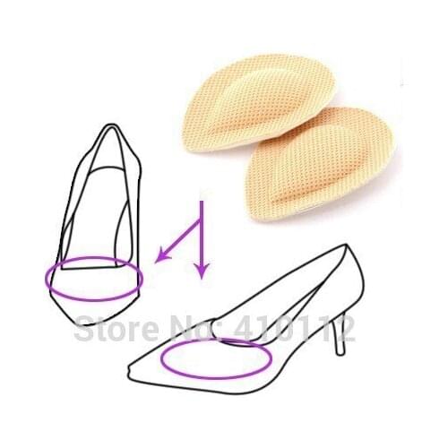10 pcs Silicone non-slip orthopedic insole high heels necessary before the palm rest insoles heel pad Air cushion X-13006