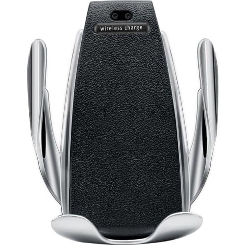 10W Wireless Car Charger Automatic Clamping Fast Charging Phone Holder Mount in Car for iPhone xr Huawei Samsung Smart Phone