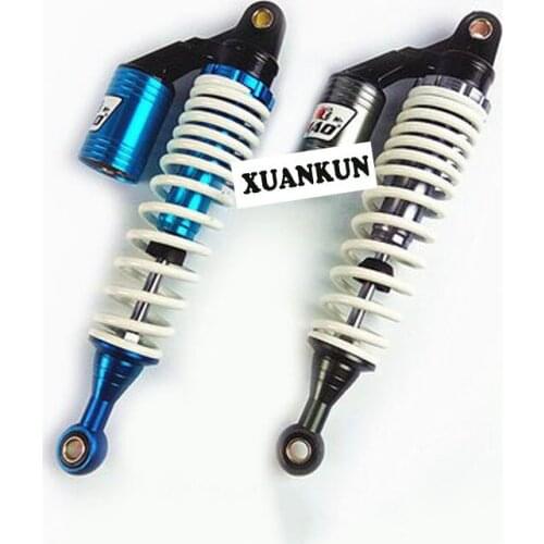 2PCS CG125 Motorcycle Retro Shock Absorber Extended Hydraulic Airbag Rear Shock Absorber