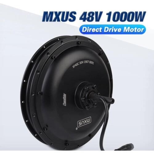 48V 1000W Brushless Direct Drive Hub Motor E-bike Motor Front and Rear Wheel Drive MXUS XF39 XF40 30H freehub