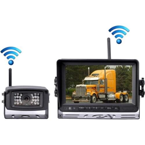 7inch car monitor digital wireless and car backup camera
