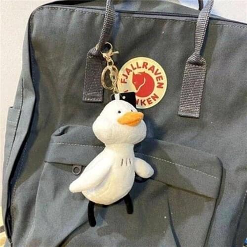 Child Kawaii Mini White Duck PP Cotton Filling Plush Toys Animals Doll Small Pendant Cute Bag Ornaments Keychain Kids Gifts New