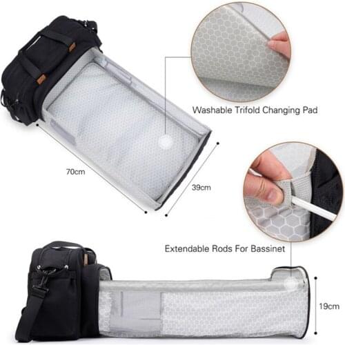 Baby Cribs Nest Portable Travel Bassinets Foldable Furniture For Childrens Multifunctional Changing Table Cot Newborn Bed