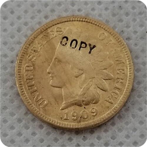 COPY REPLICA 1909-P,S Indian Head Cent