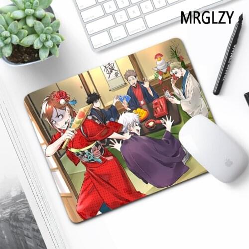 MRGLZY Hot Sale Drop Shipping 250X290MM Jujutsu Kaisen Small Mouse Pad Carpet Gamer Gaming Accessories Laptop Mini PC MousePads