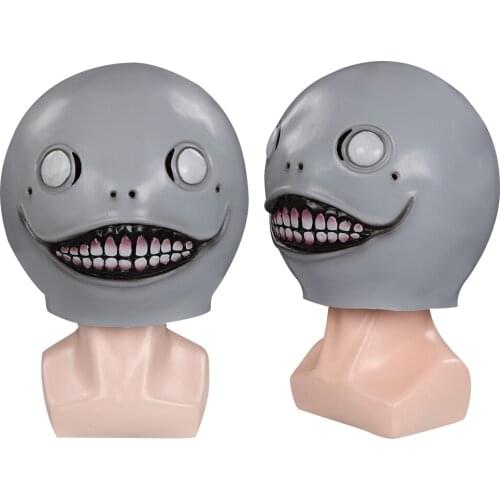 NieR Replicant Cosplay Latex Masks Helmet Masquerade Halloween Party Costume Props
