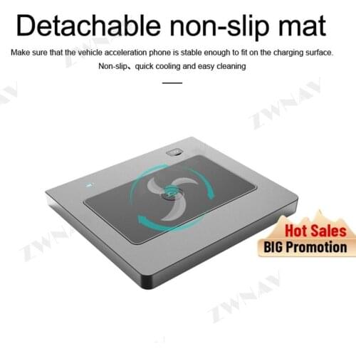 QI Car Intelligent infrared fast wireless charger for Audi Q5L 18 Intelligent infrared Fast Wireless Charging Car Phone Holder