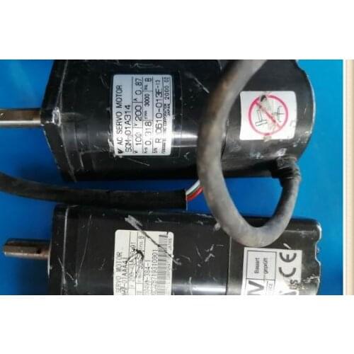 SGM-01A314 servo motor , used in good condition . 80% appearance new , good working , free shipping