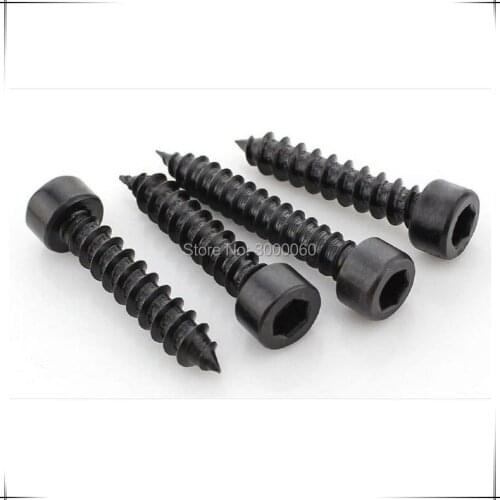 Grade 8.8 Harden Black Oxide Steel Hex Socket Cap Head Sound Model Wood Self Tapping Screw