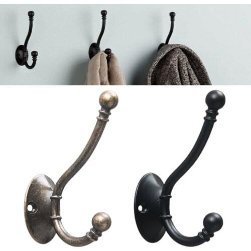 Vintage Style, Wall Hooks,Clothes Hanging for Hats, Coats, Scarves, Bags Closets, Wall Hanging, Rustic Key Hooks