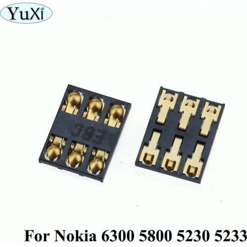 YuXi 1/2/ 5pcs/lot For Nokia 6300 5800 5230 5233 Lumia 822 Sim Card Reader Module Slot Tray Holder Replacement Part