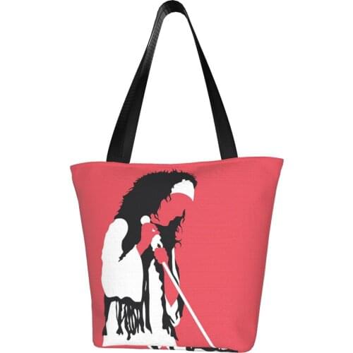 Rabbit Shopping Bag Woman Gift Handbags Reusable Polyester Outdoor Bags